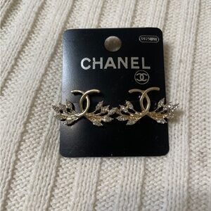 Mejuri Gold and Silver Leaf Earrings